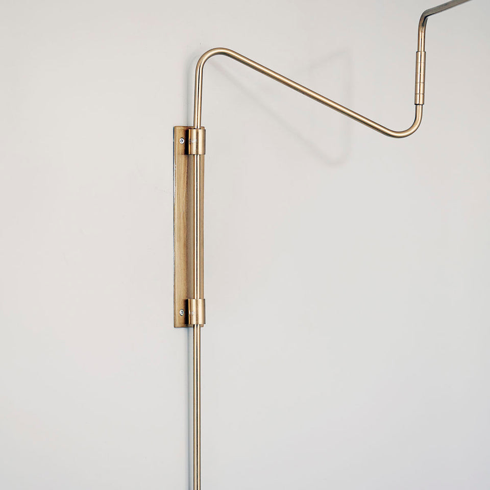 House Doctor Wandleuchte Swing, Messing