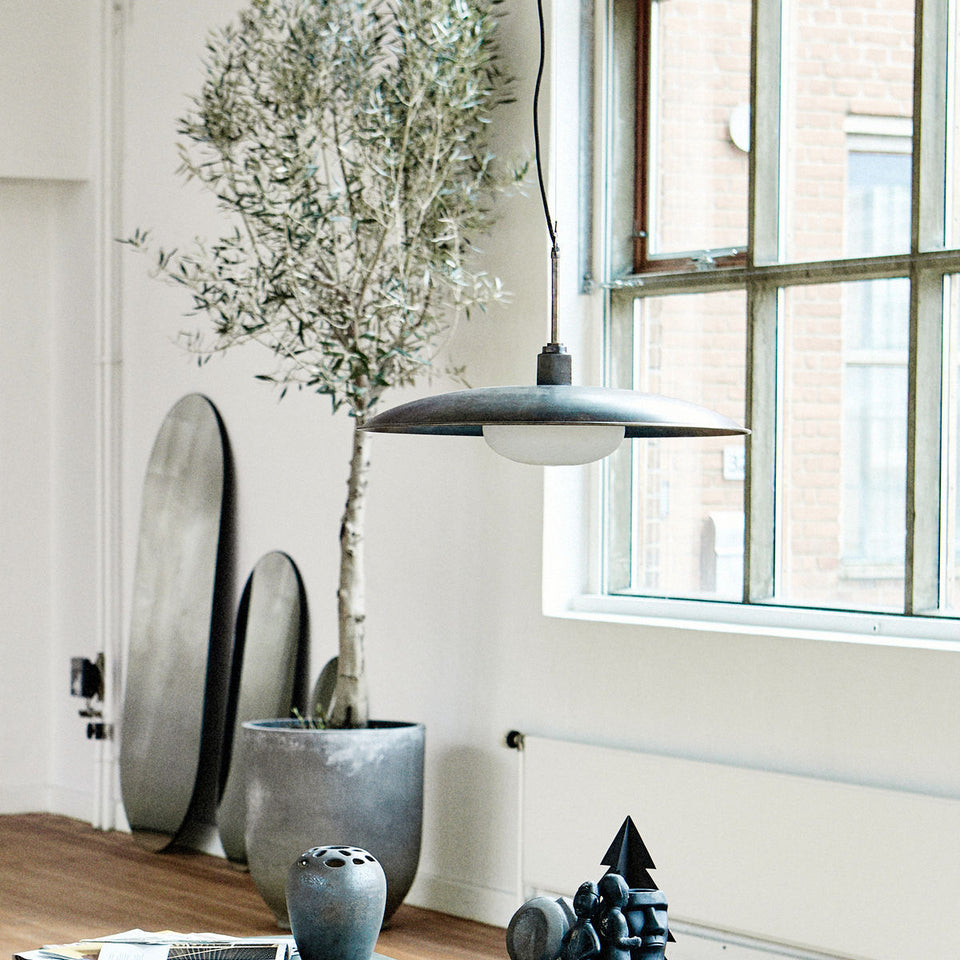 House Doctor Lampe, HDBoston, Antikes braun