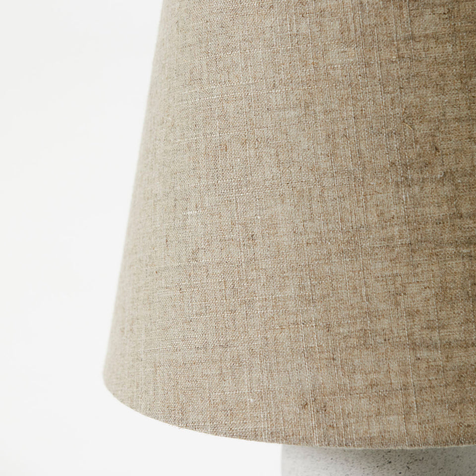 House Doctor Tischlampe inkl. Lampenschirm Orga, Sand