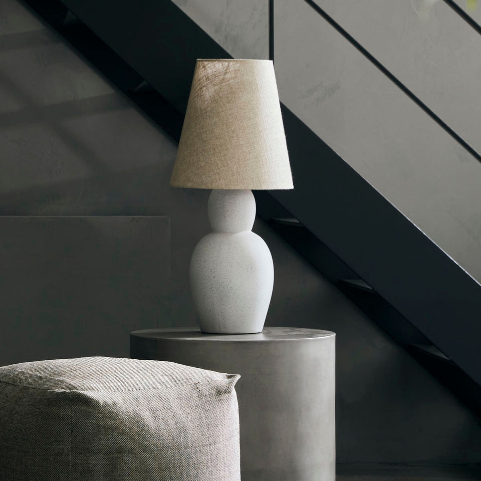 House Doctor Tischlampe inkl. Lampenschirm Orga, Sand