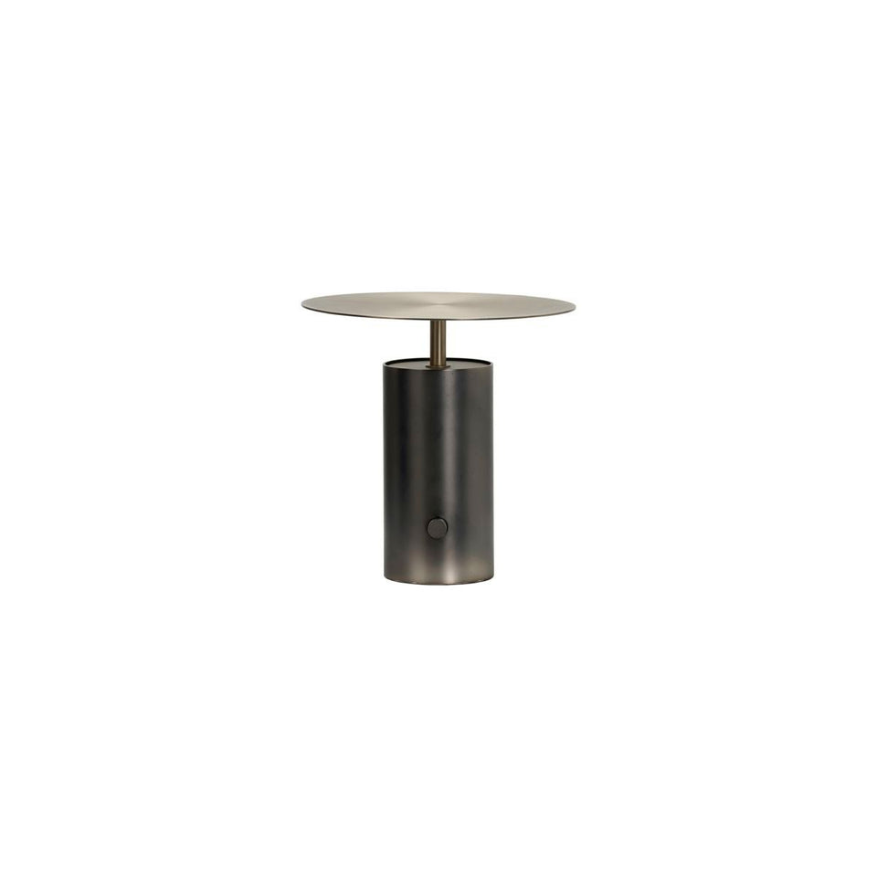 House Doctor Tischleuchte, Tacker, Gunmetal-Grau