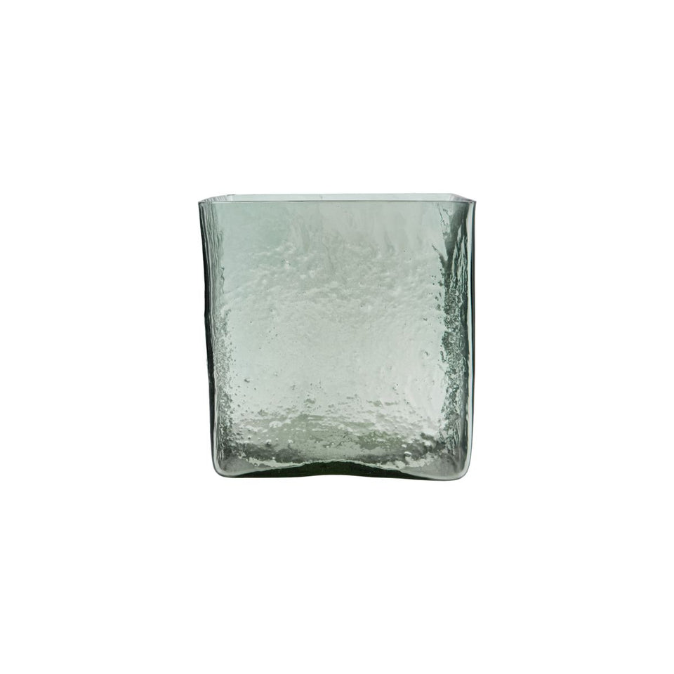 House Doctor Vase, Square, Hellblau