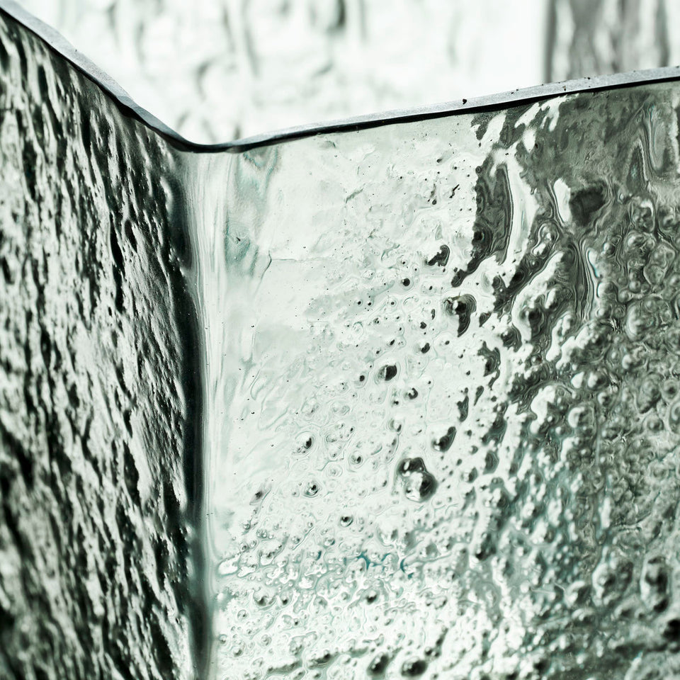 House Doctor Vase, Square, Hellblau