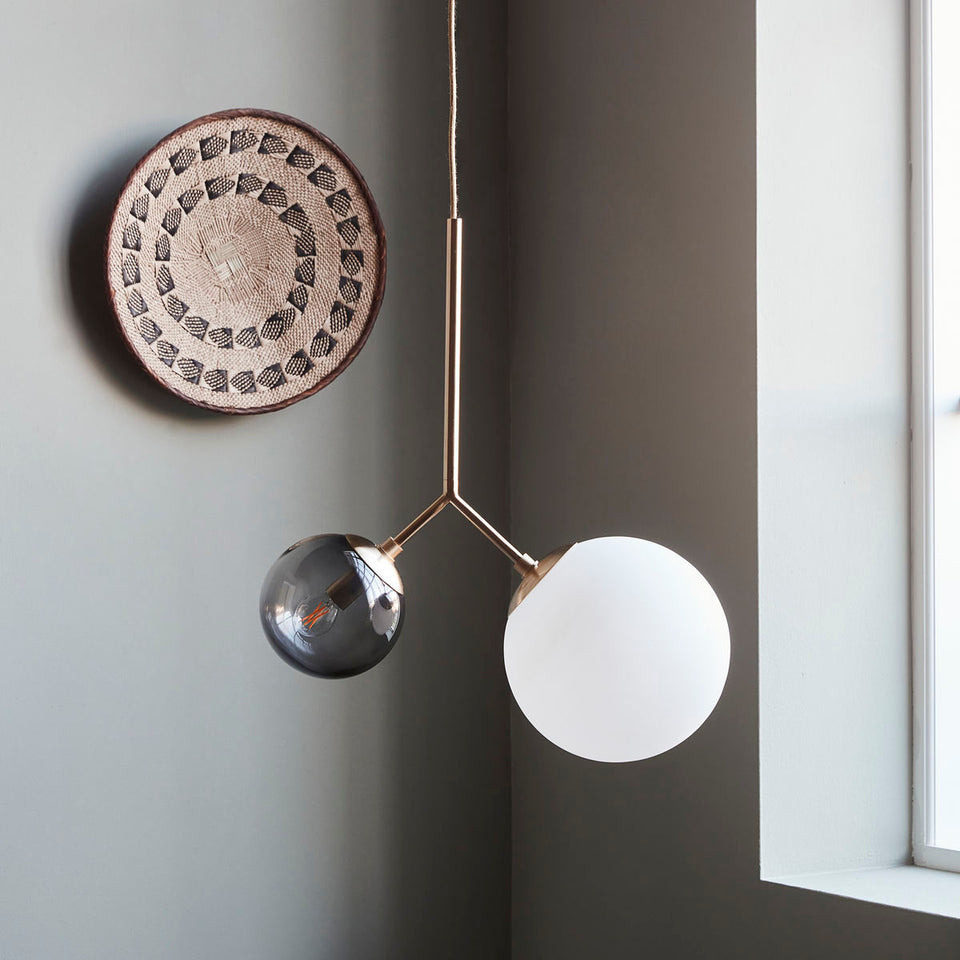 House Doctor Lampe, HDTwice, Grau