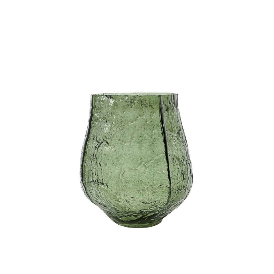 House Doctor Vase, Moun, Dunkelgrün