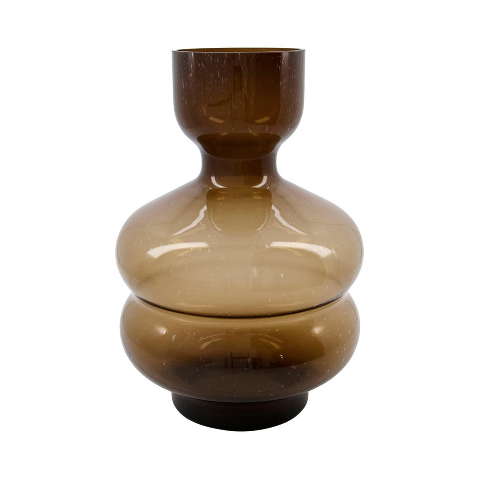 House Doctor Vase, HDOrgani, Amber